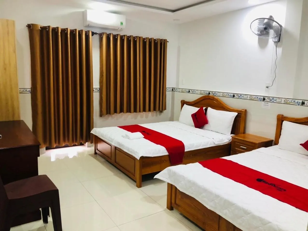 Khach San Vy Ha Hotell Ho Chi Minh-staden
